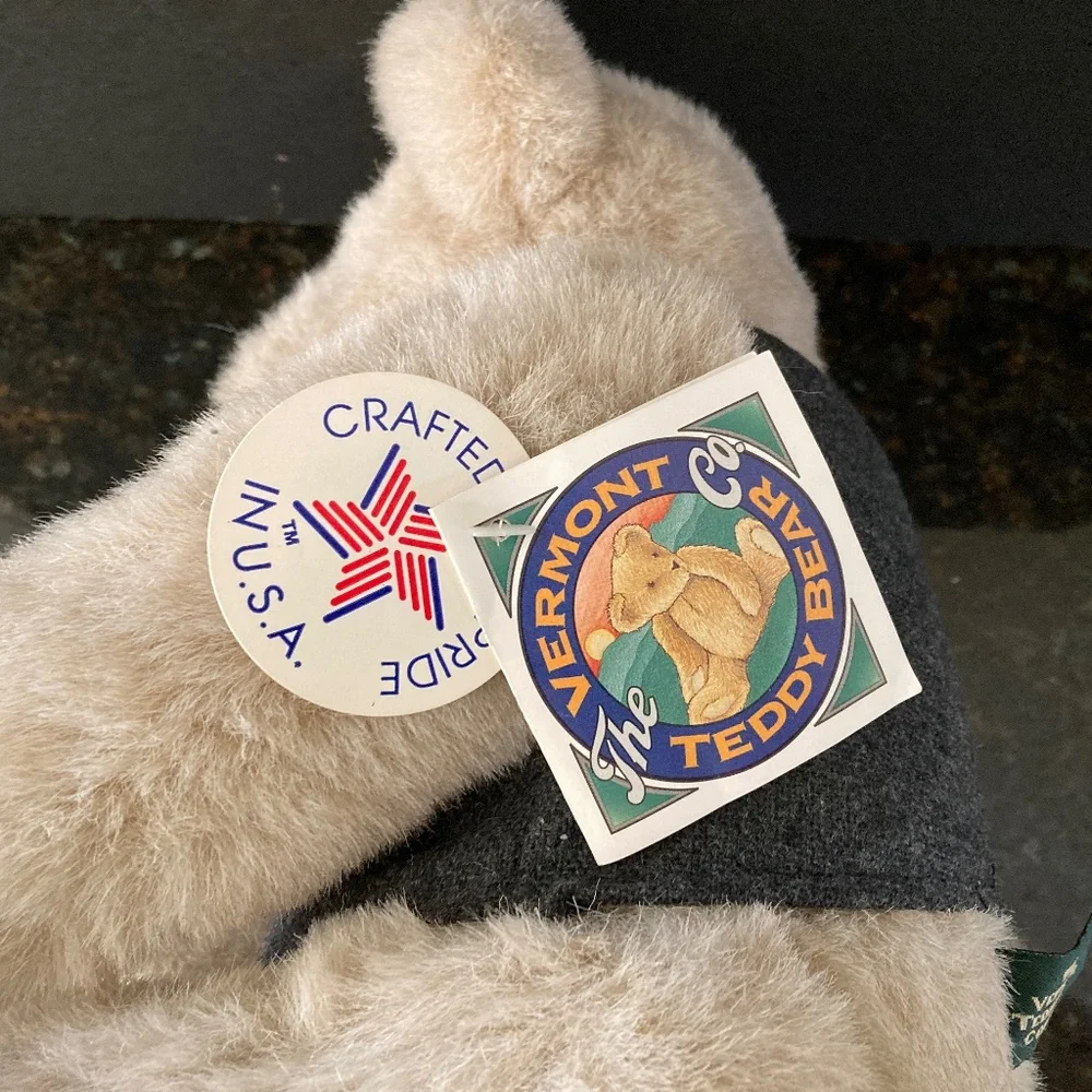 The Vermont Teddy Bear Company VERY RARE Dressed For Success Bear/1994/NWT!!!
